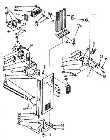 Air flow and control parts
