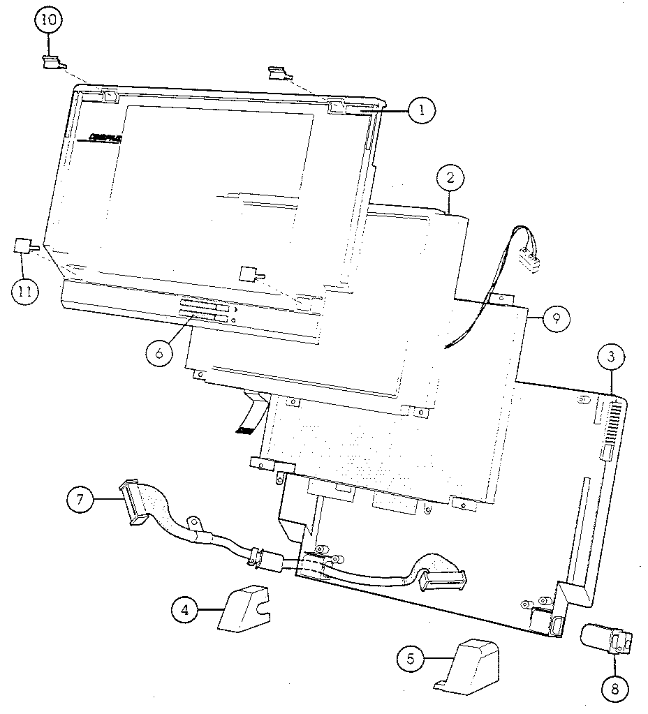 FIG. 6-2. VGA BACKLIT DISPLAY