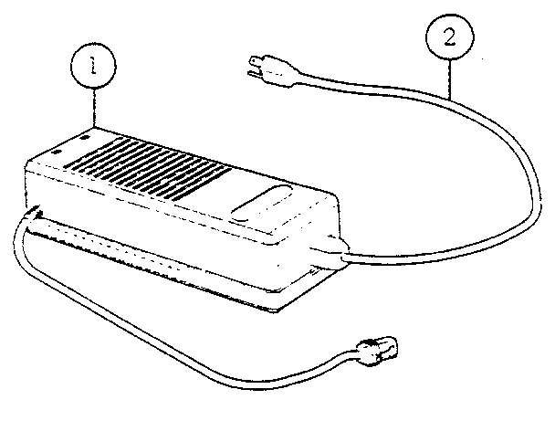 Fig. 6-7. ac adapter