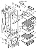 Refrigerator liner parts