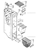 Freezer liner parts