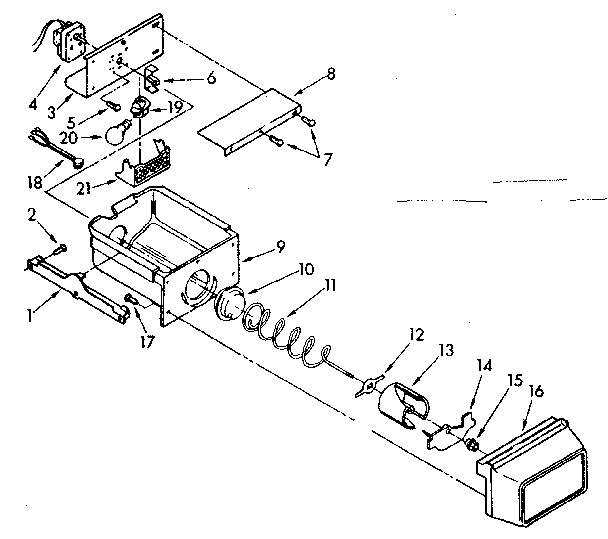 FREEZER INTERIOR PARTS