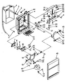 Dispenser front parts