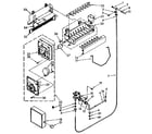 Kenmore 1068585760 icemaker parts diagram