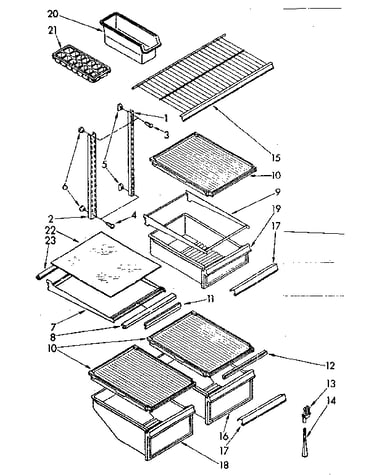Shelf parts