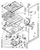 Compartment separator and control parts