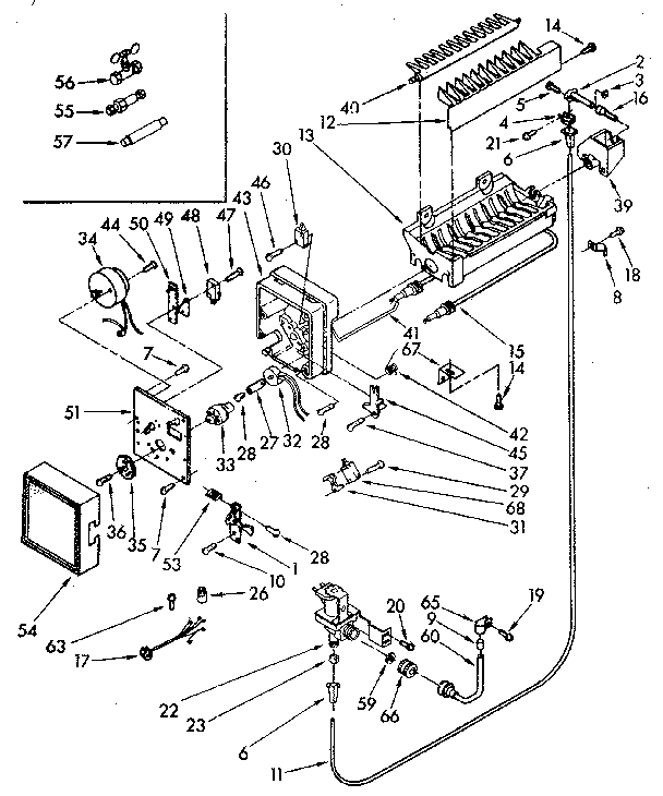 Icemaker parts
