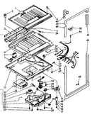 Compartment separator and control parts