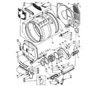 Kenmore 11086894300 bulkhead parts diagram