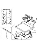 Dryer top parts