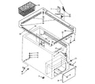 Kenmore 1988165382 cabinet parts diagram