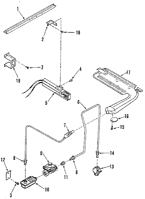Burner section