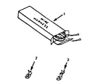 Kenmore 2783118890 wire harnesses and components diagram