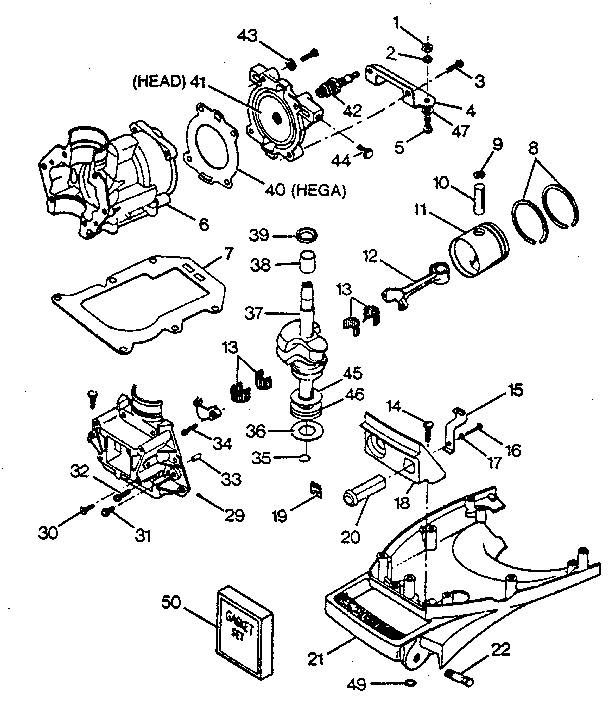 Power head & support plate