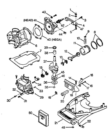 Power head & support plate