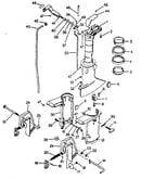 Motor leg