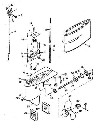 Gear housing