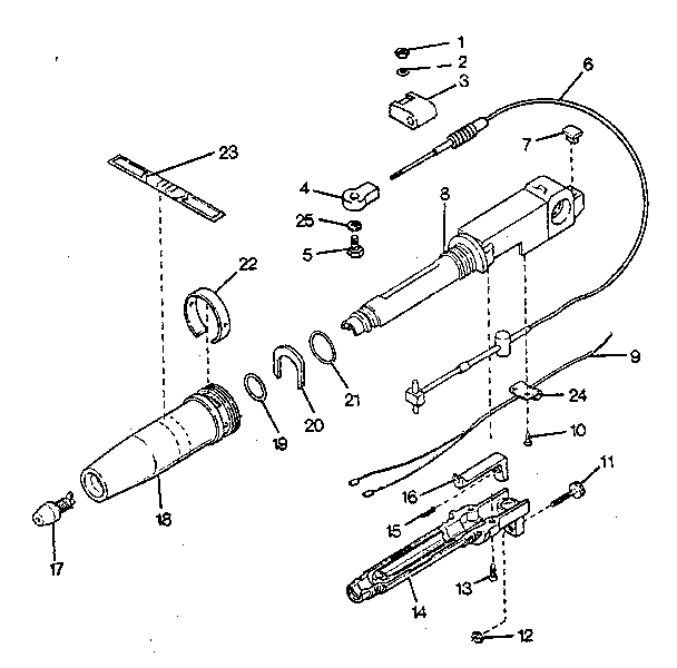Steering handle and twist grip throttle