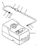 Fuel tank and line