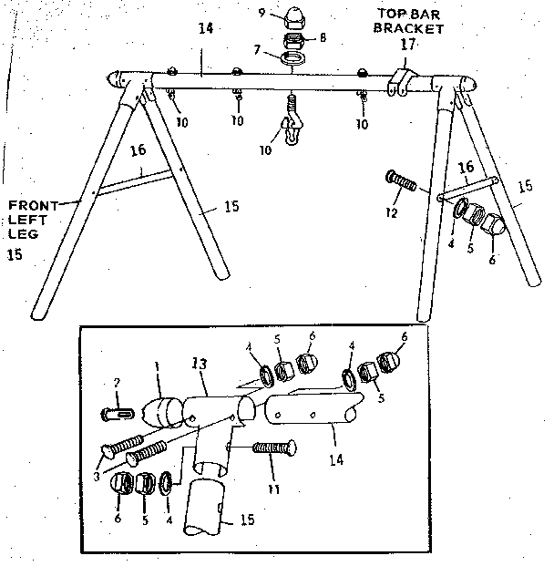 A-frame assembly