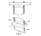 Sears 512720582 swing assembly diagram