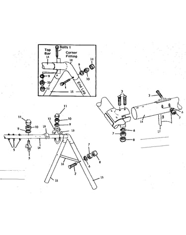 Top bar assembly