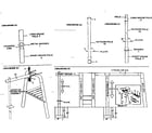 Sears 512722620 fireman's pole assembly diagram