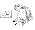 Sears 512722620 lawn swing hanger assembly diagram