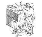 Kenmore 5658842681 switches and microwave parts diagram