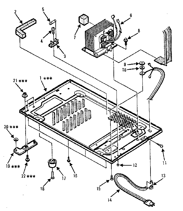 MICROWAVE PARTS