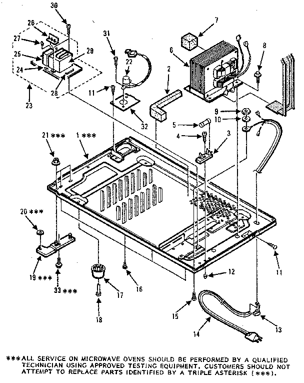 MICROWAVE PARTS