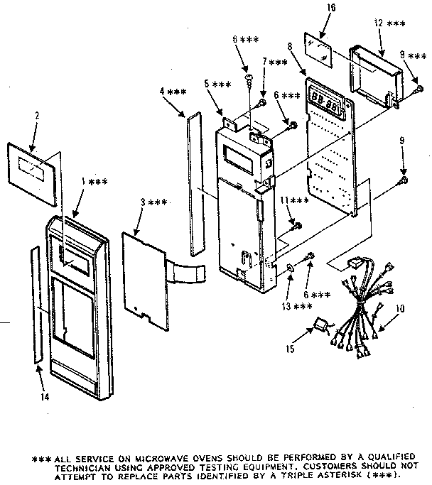Control panel parts