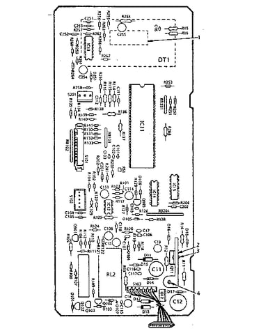 Power and control circuit board 14815