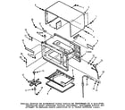 Kenmore 5658862781 cabinet parts diagram