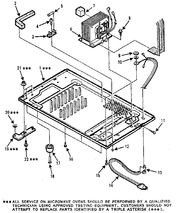 MICROWAVE PARTS