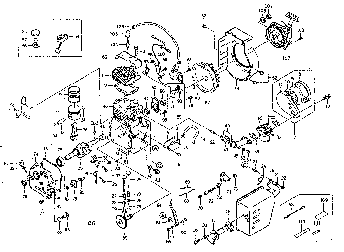 Engine breakdown