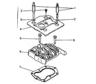 Craftsman 636299950 cylinder head system diagram