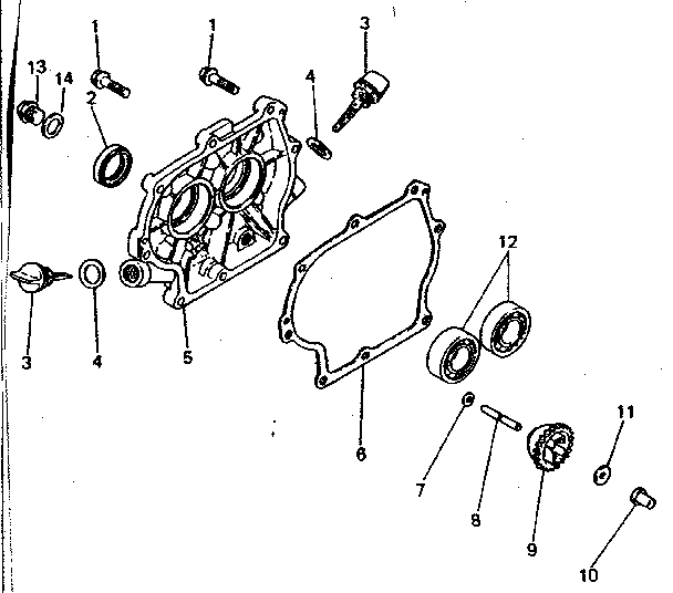 CRANKCASE COVER SYSTEM