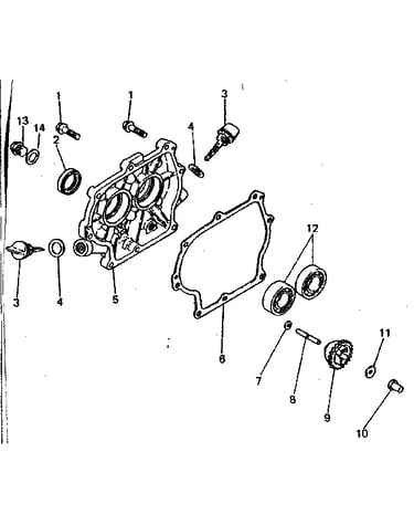 Crankcase cover system