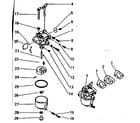 Craftsman 636299950 carburetor system diagram