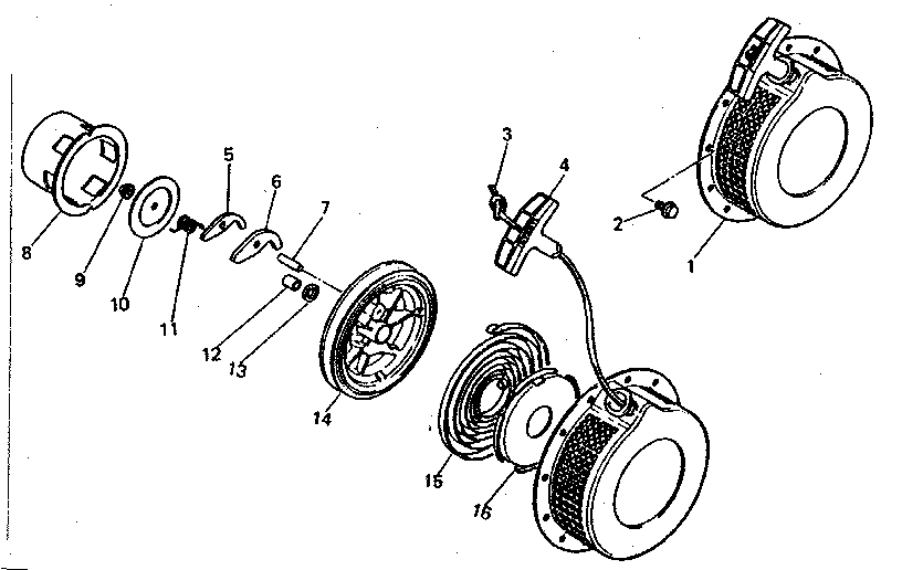 RECOIL STARTER SYSTEM