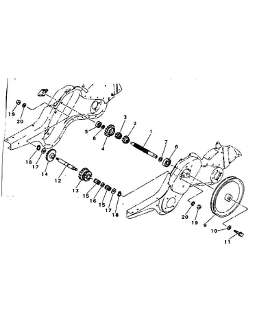 Transmission geartrain