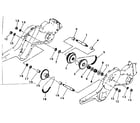 Craftsman 636299950 transmission geartrain diagram