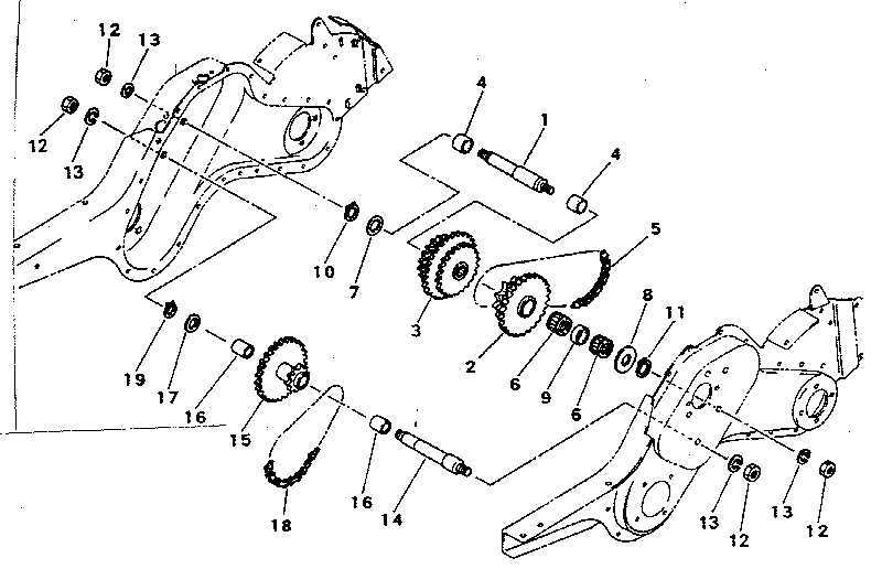 Transmission geartrain