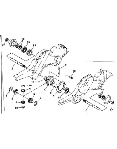 Transmission geartrain