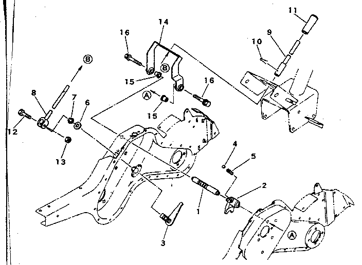 Shift mechanism fwd/rev
