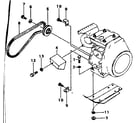 Craftsman 636299950 engine pulley diagram