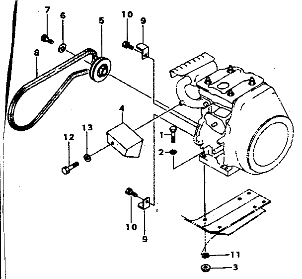 Engine pulley