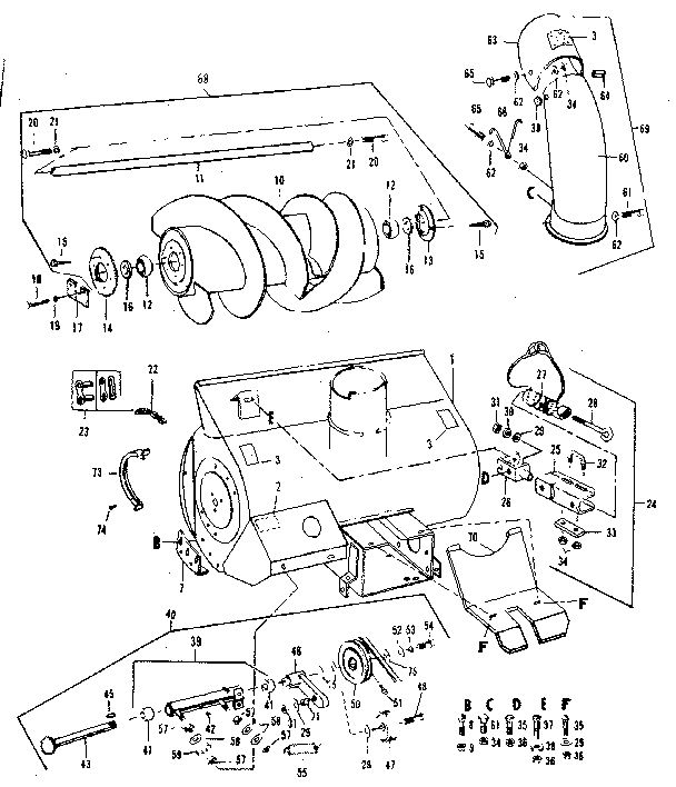 Auger  assembly