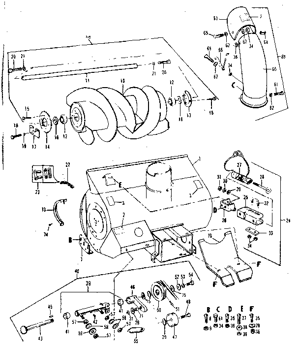 Auger  assembly